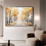 Landscape 179 Canvas Art 90 x 60 cm / Stretched on hidden frame