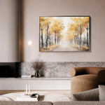 Landscape 179 Canvas Art 90 x 60 cm / Stretched on hidden frame