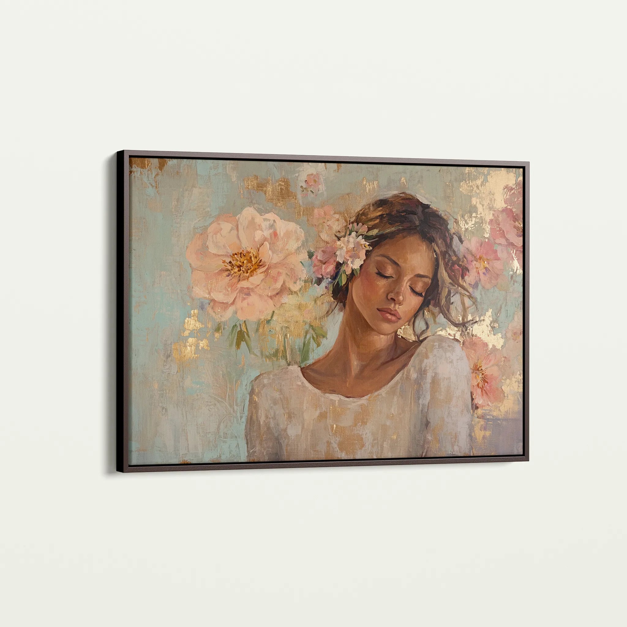 Portrait Canvas Wall Art WAD179-P 90 x 60 cm / Stretched on hidden frame
