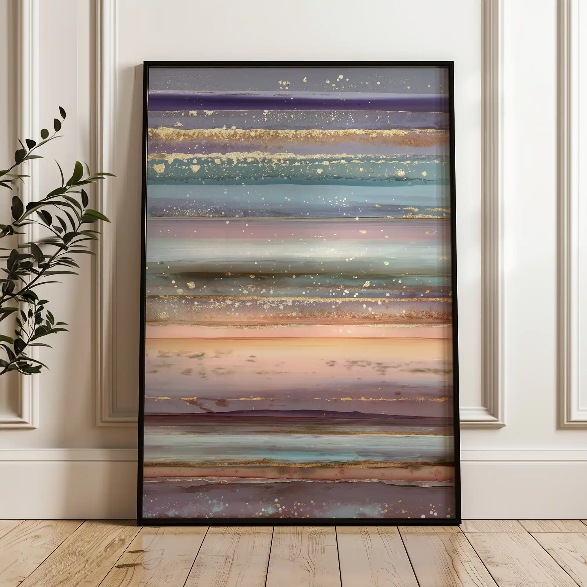 Abstract 1798 Canvas Art 60 x 40 cm / Stretched on hidden frame