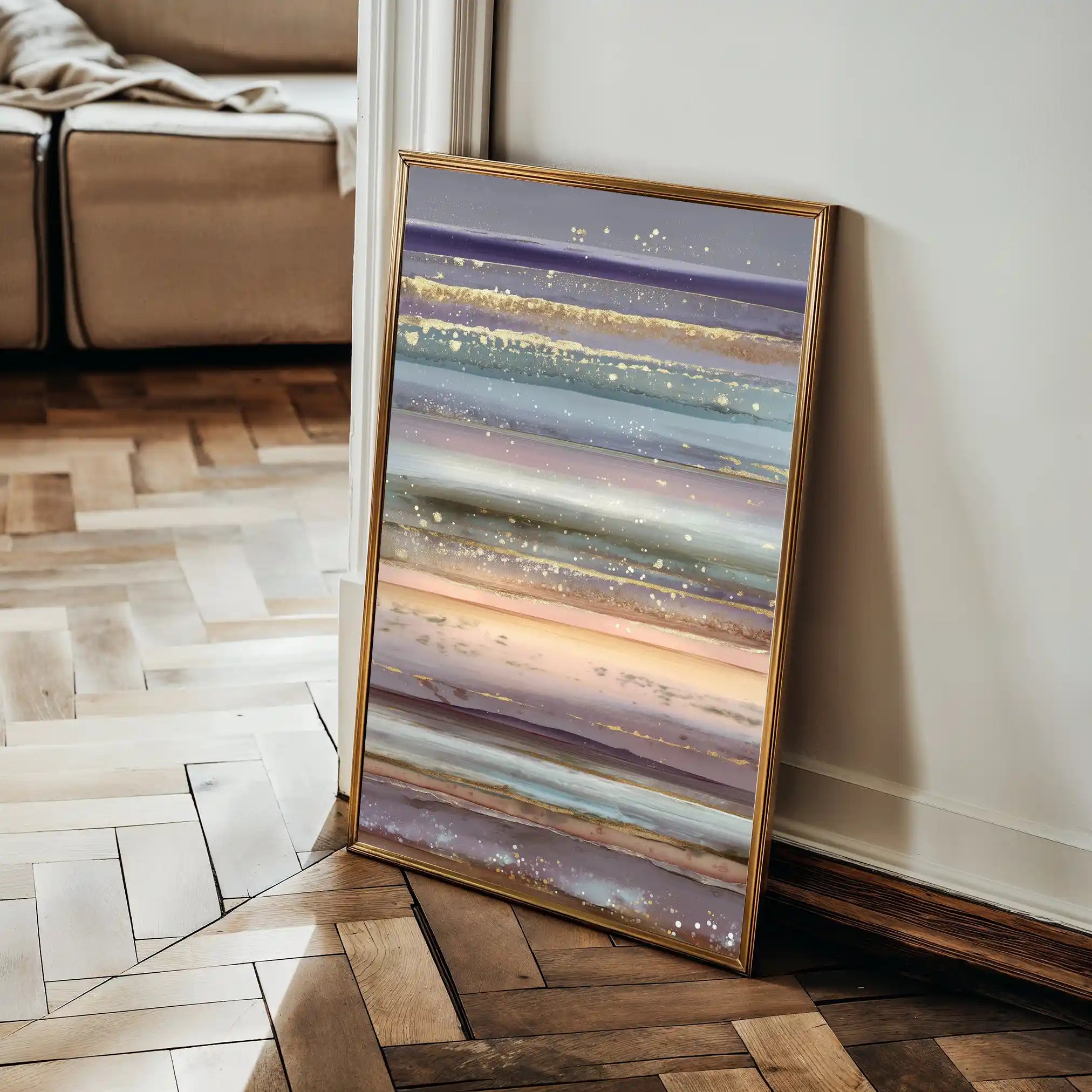 Abstract 1798 Canvas Art 60 x 40 cm / Stretched on hidden frame