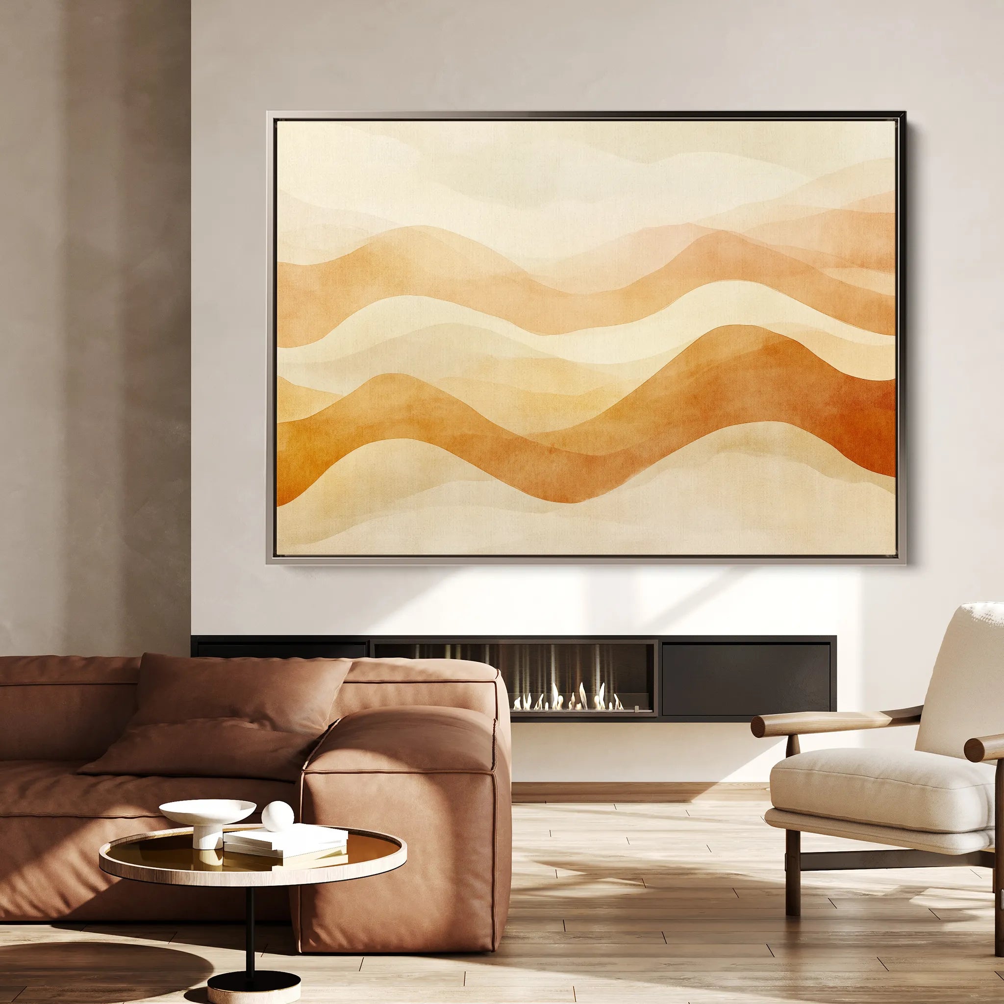 Boho Canvas Wall Art WAD180-BH 90 x 60 cm / Stretched on hidden frame