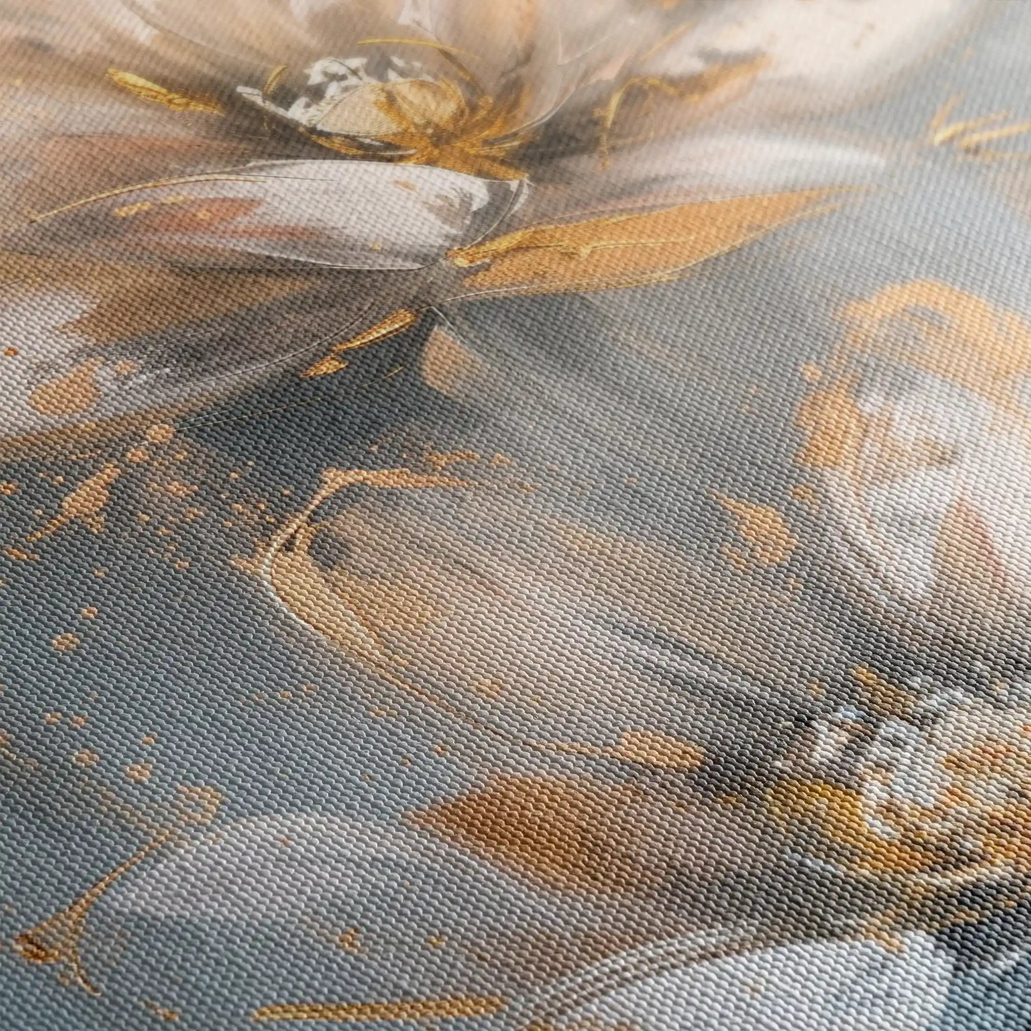 Floral Canvas Wall Art WAD180-F 90 x 60 cm / Stretched on hidden frame