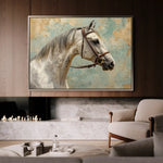 Horses 180 Canvas Art 90 x 60 cm / Stretched on hidden frame