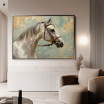 Horses 180 Canvas Art 90 x 60 cm / Stretched on hidden frame