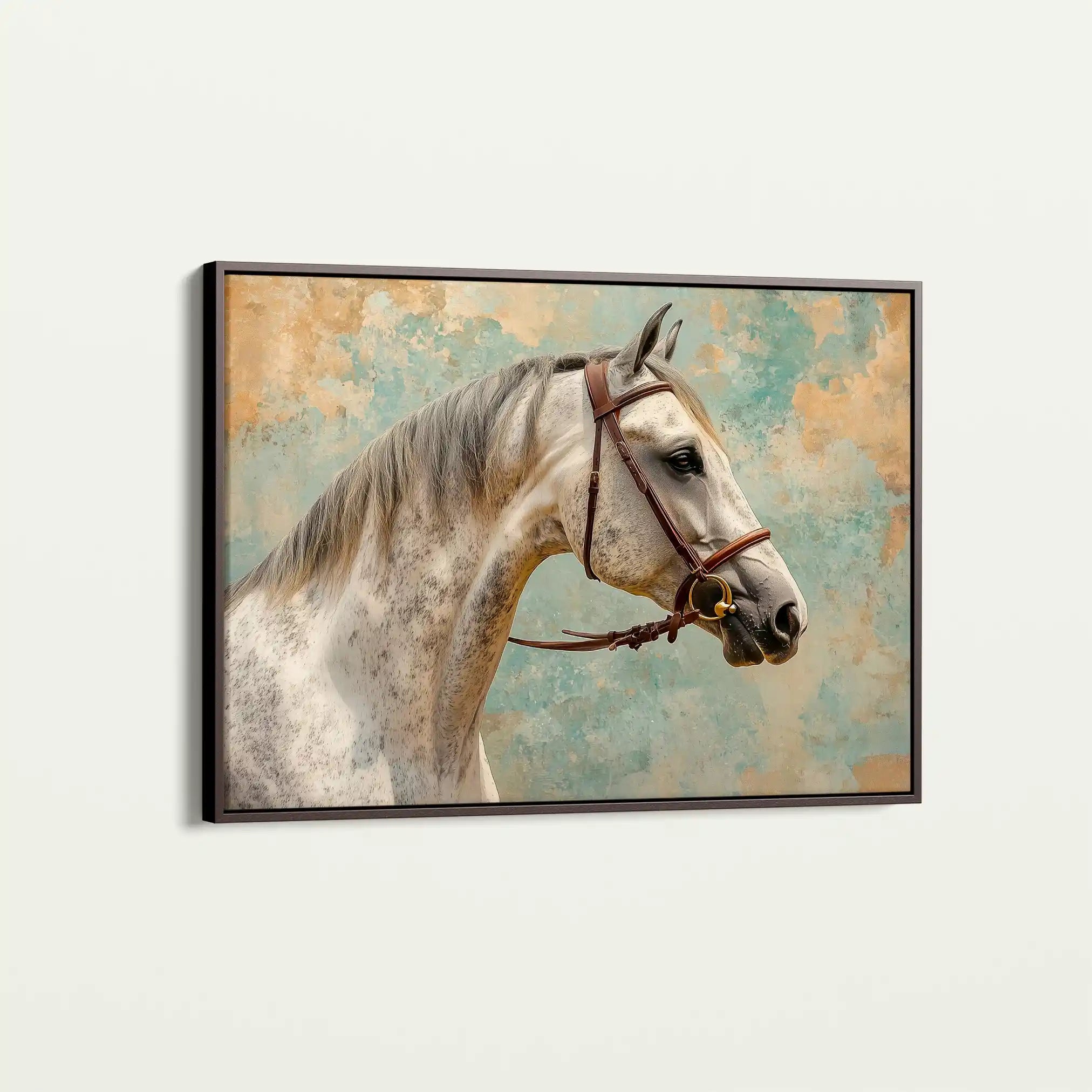 Horses 180 Canvas Art 90 x 60 cm / Stretched on hidden frame