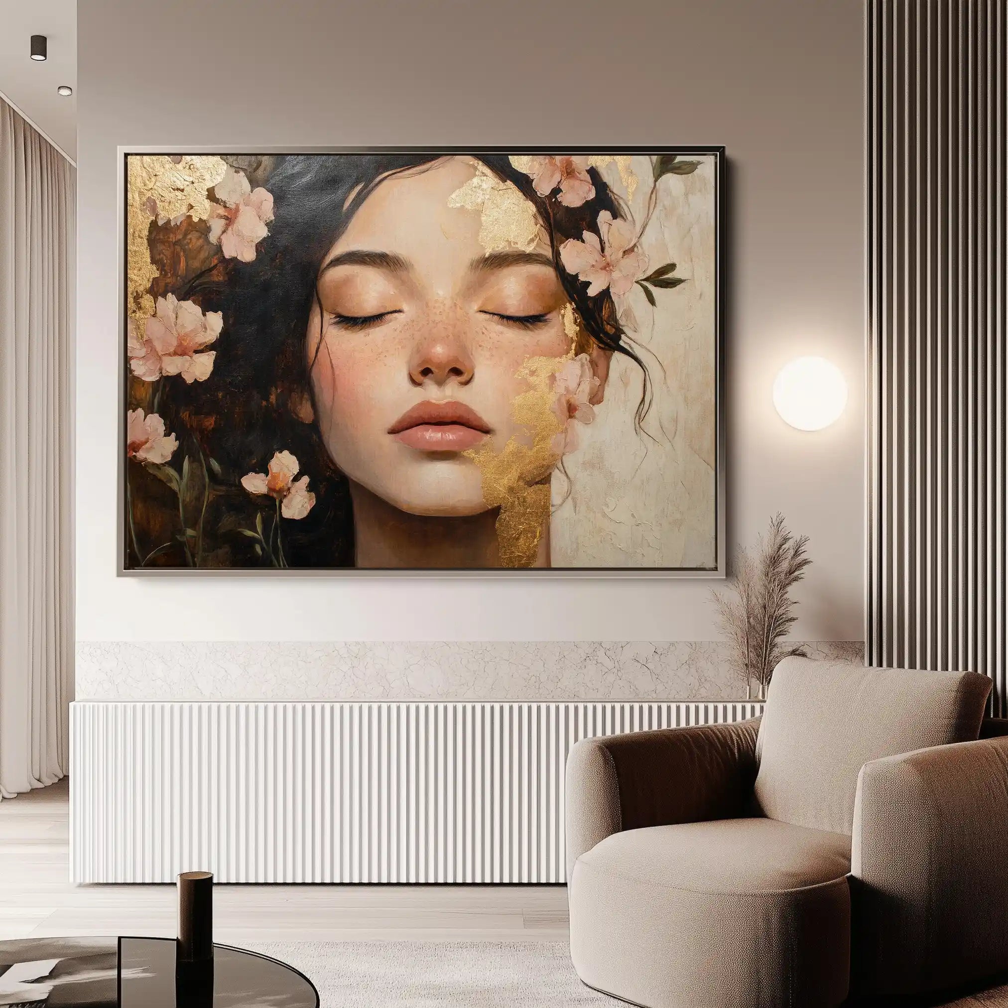 Portrait 180 Canvas Art 90 x 60 cm / Stretched on hidden frame
