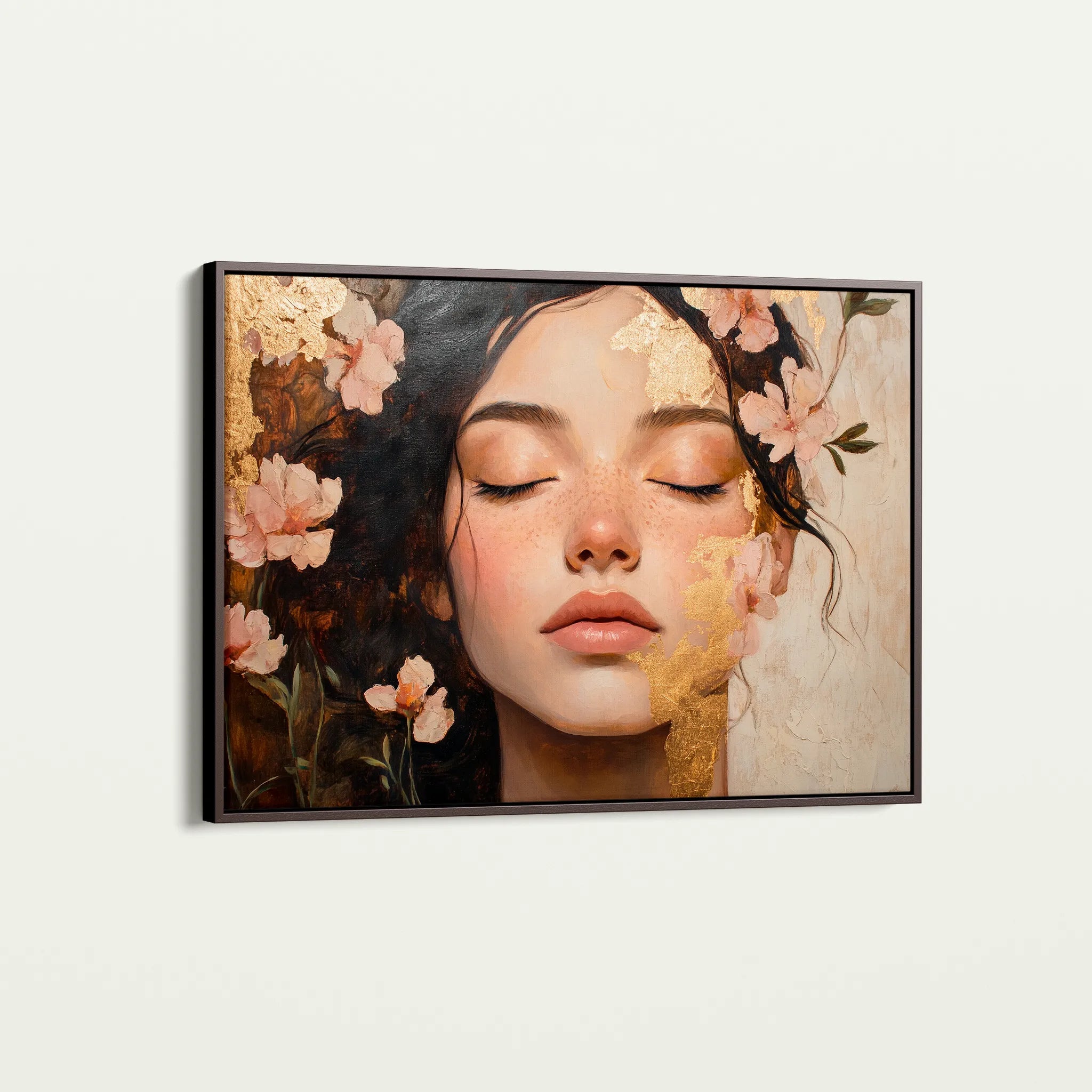 Portrait Canvas Wall Art WAD180-P 90 x 60 cm / Stretched on hidden frame