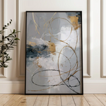 Abstract 1807 Canvas Art 60 x 40 cm / Stretched on hidden frame