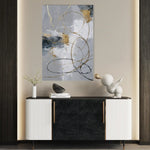 Abstract 1807 Canvas Art 60 x 40 cm / Stretched on hidden frame