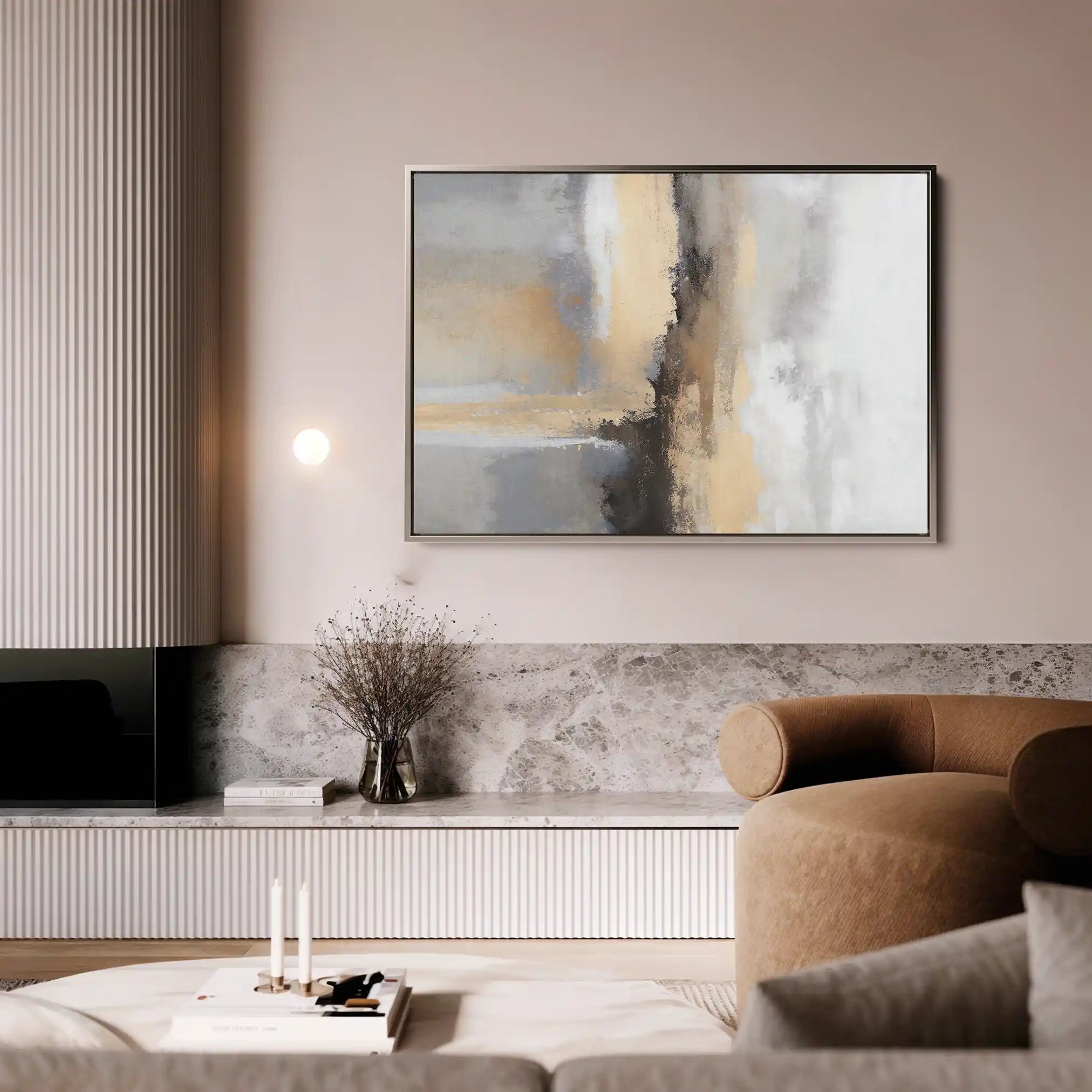 Abstract 181 Canvas Art 60 x 40 cm / Stretched on hidden frame