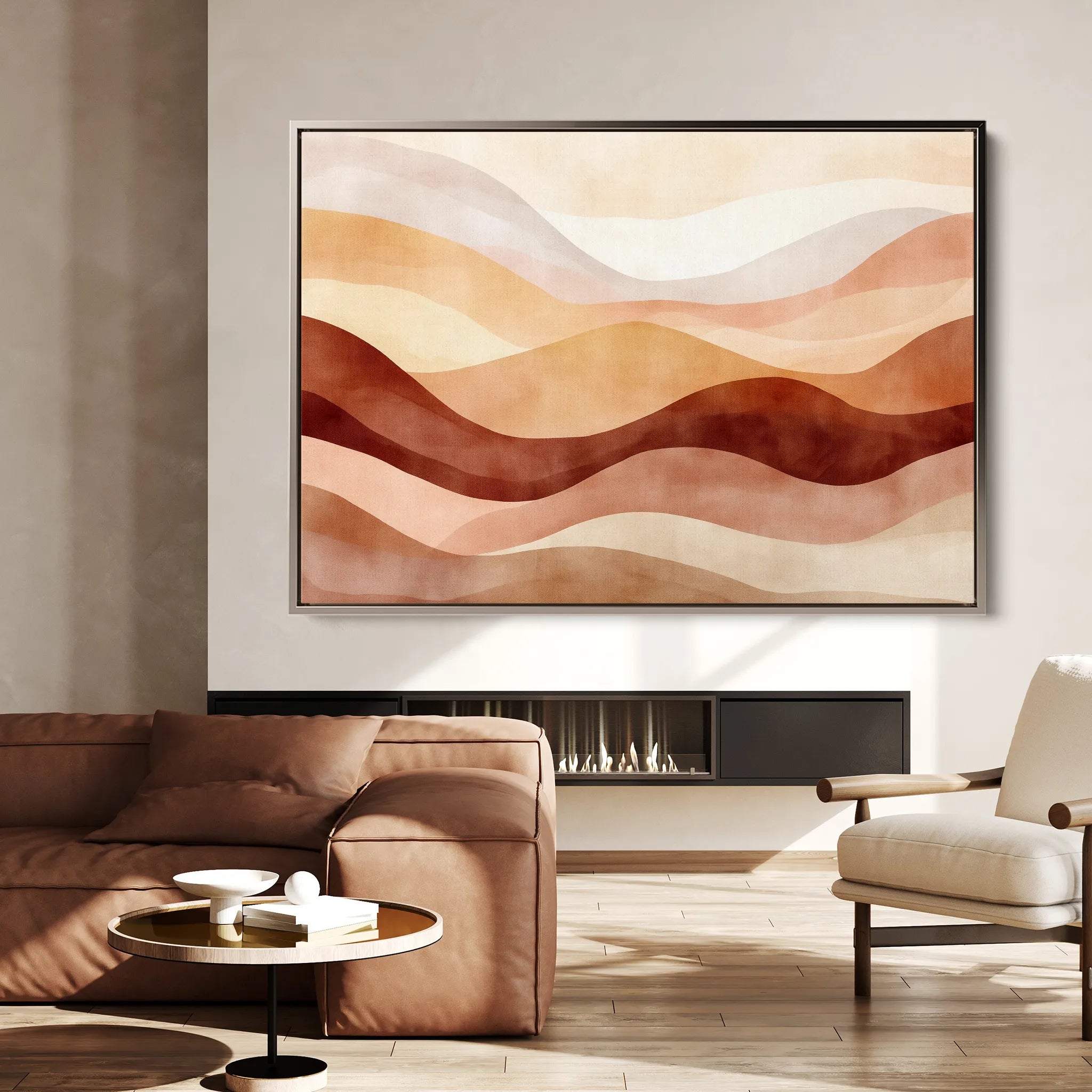 Boho Canvas Wall Art WAD181-BH 90 x 60 cm / Stretched on hidden frame