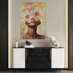 Portrait 181 Canvas Art 90 x 60 cm / Stretched on hidden frame