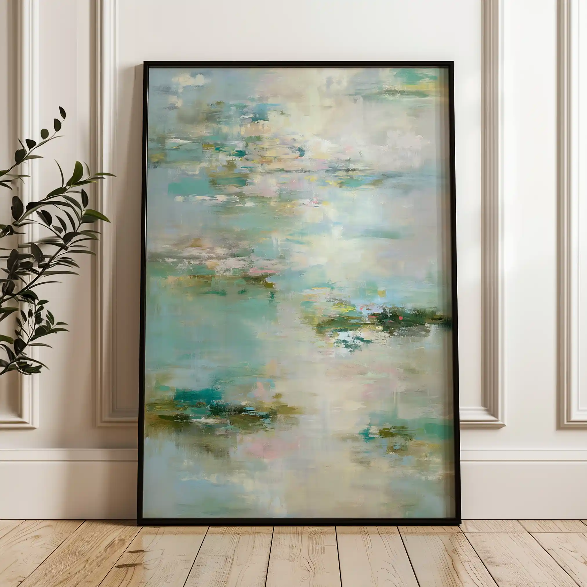 Abstract 1811 Canvas Art 60 x 40 cm / Stretched on hidden frame