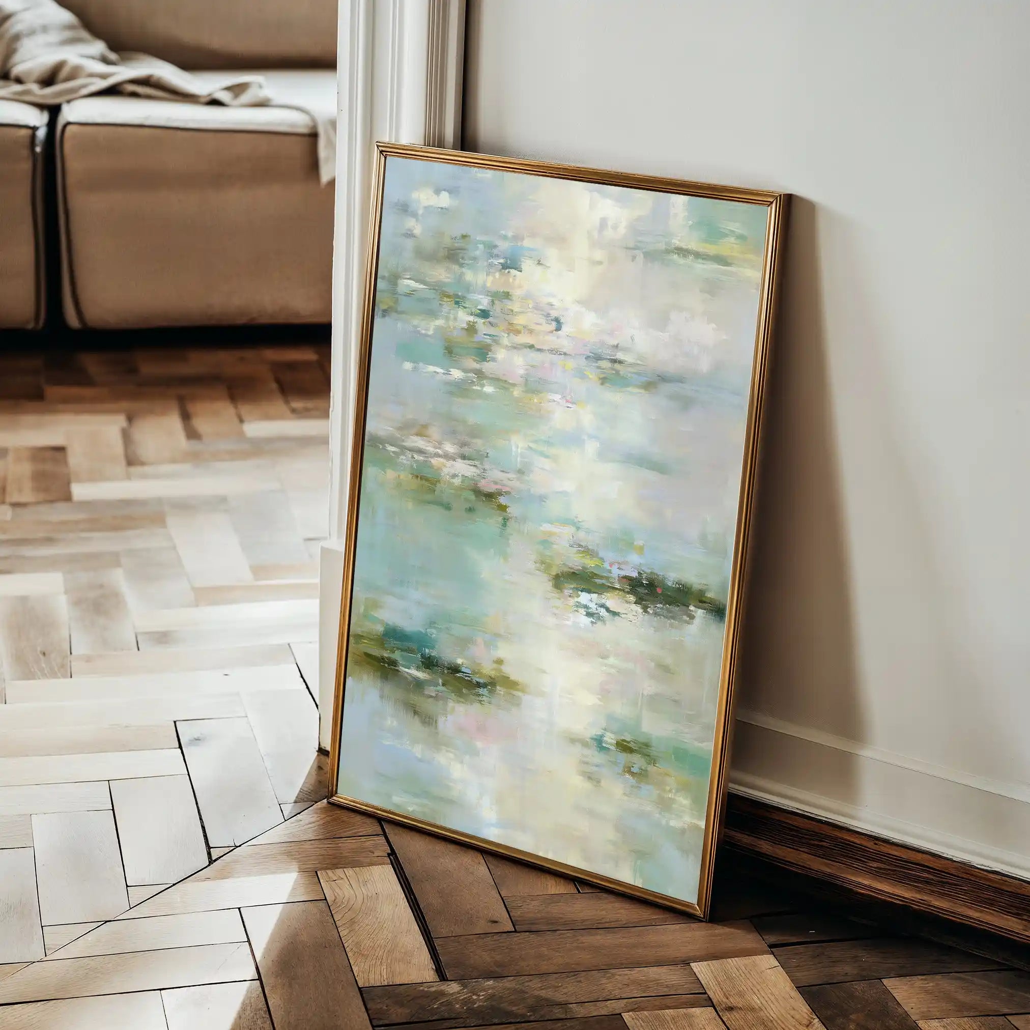 Abstract 1811 Canvas Art 60 x 40 cm / Stretched on hidden frame