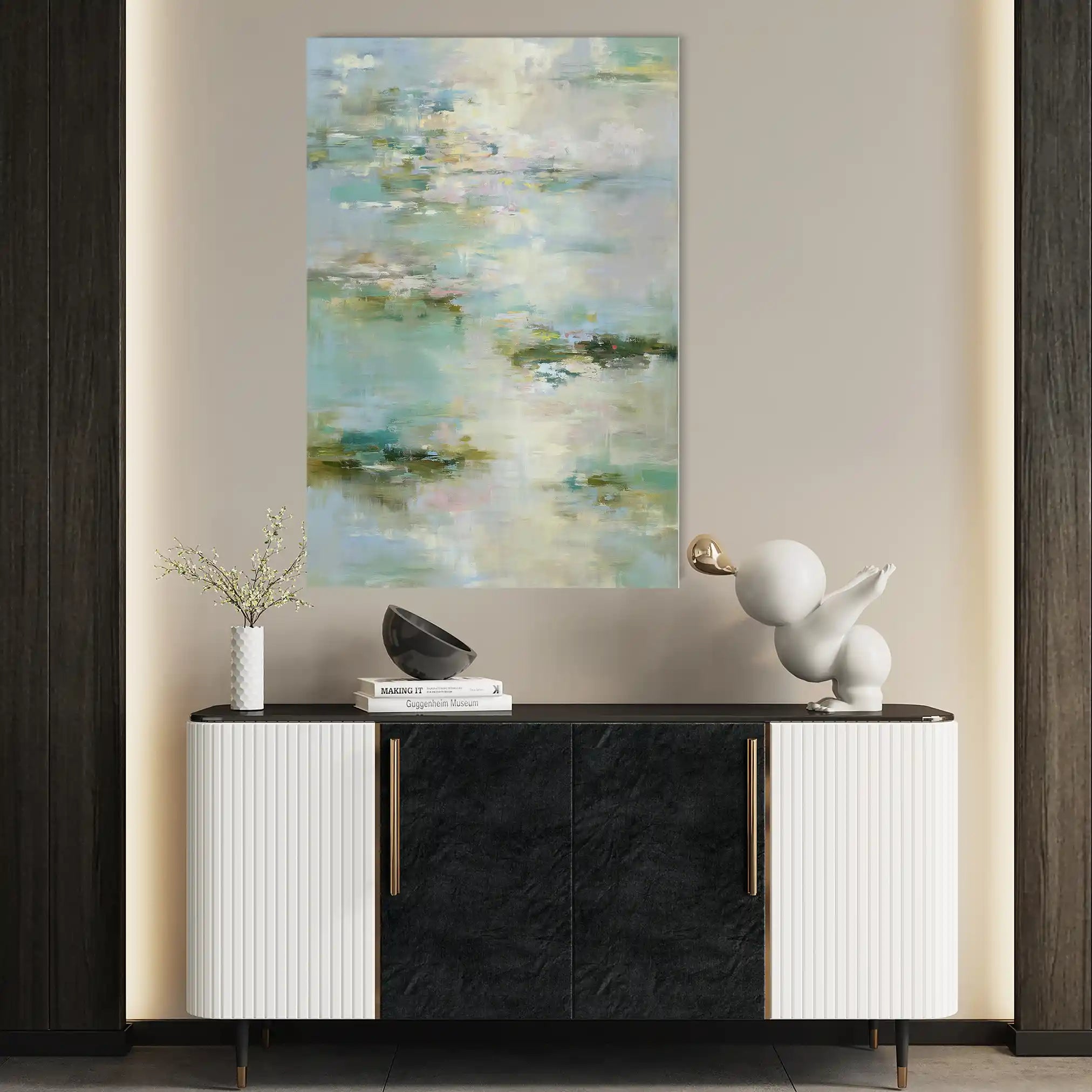 Abstract 1811 Canvas Art 60 x 40 cm / Stretched on hidden frame