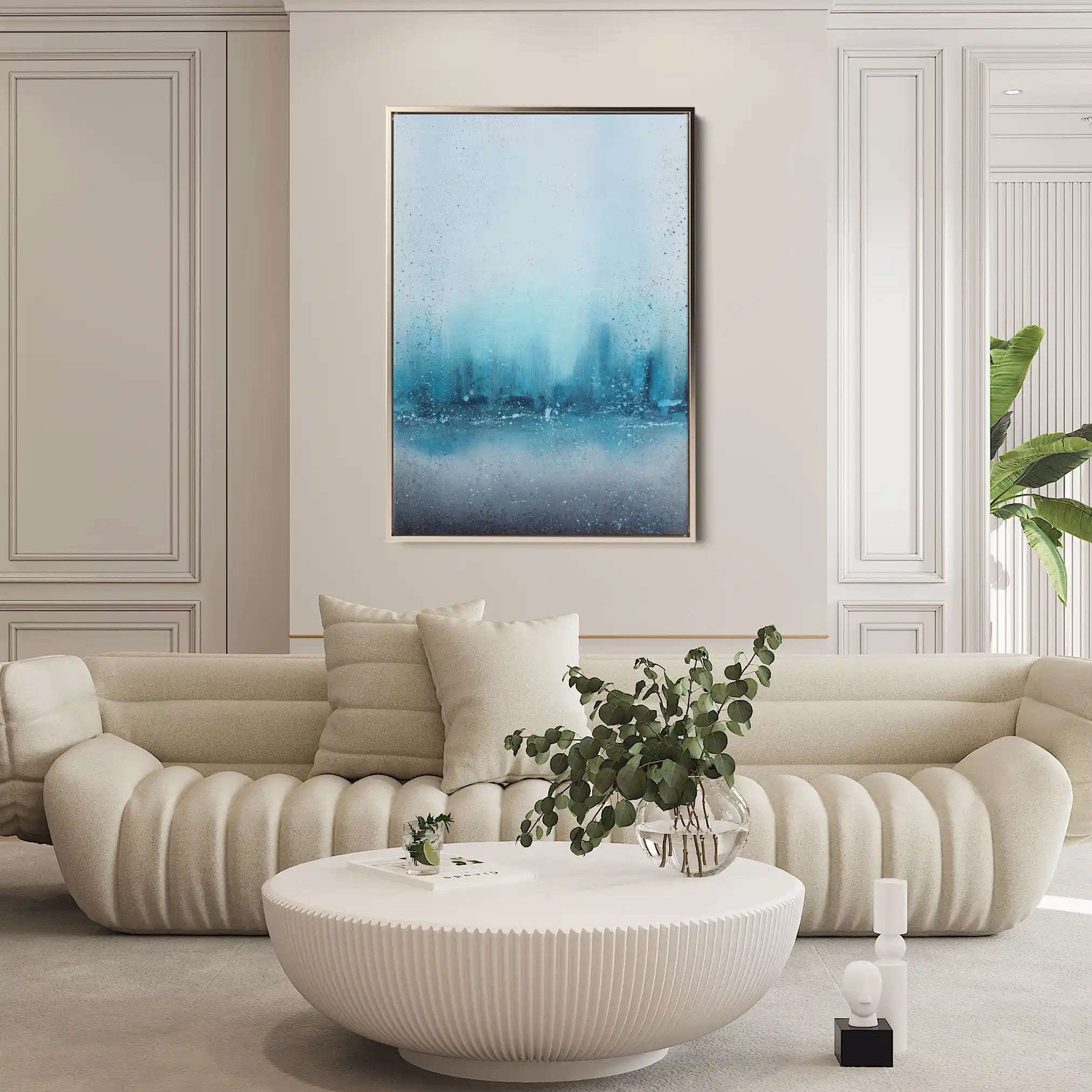 Abstract 1815 Canvas Art 60 x 40 cm / Stretched on hidden frame