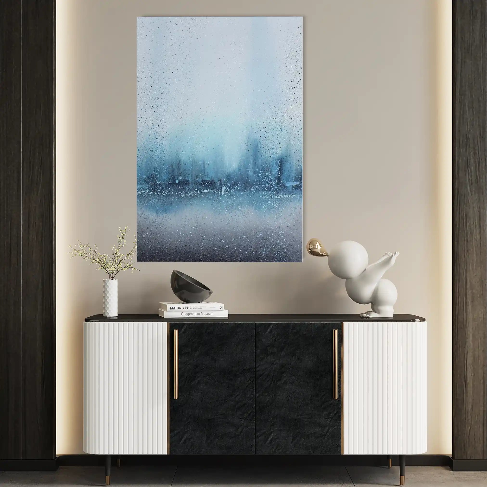 Abstract 1815 Canvas Art 60 x 40 cm / Stretched on hidden frame