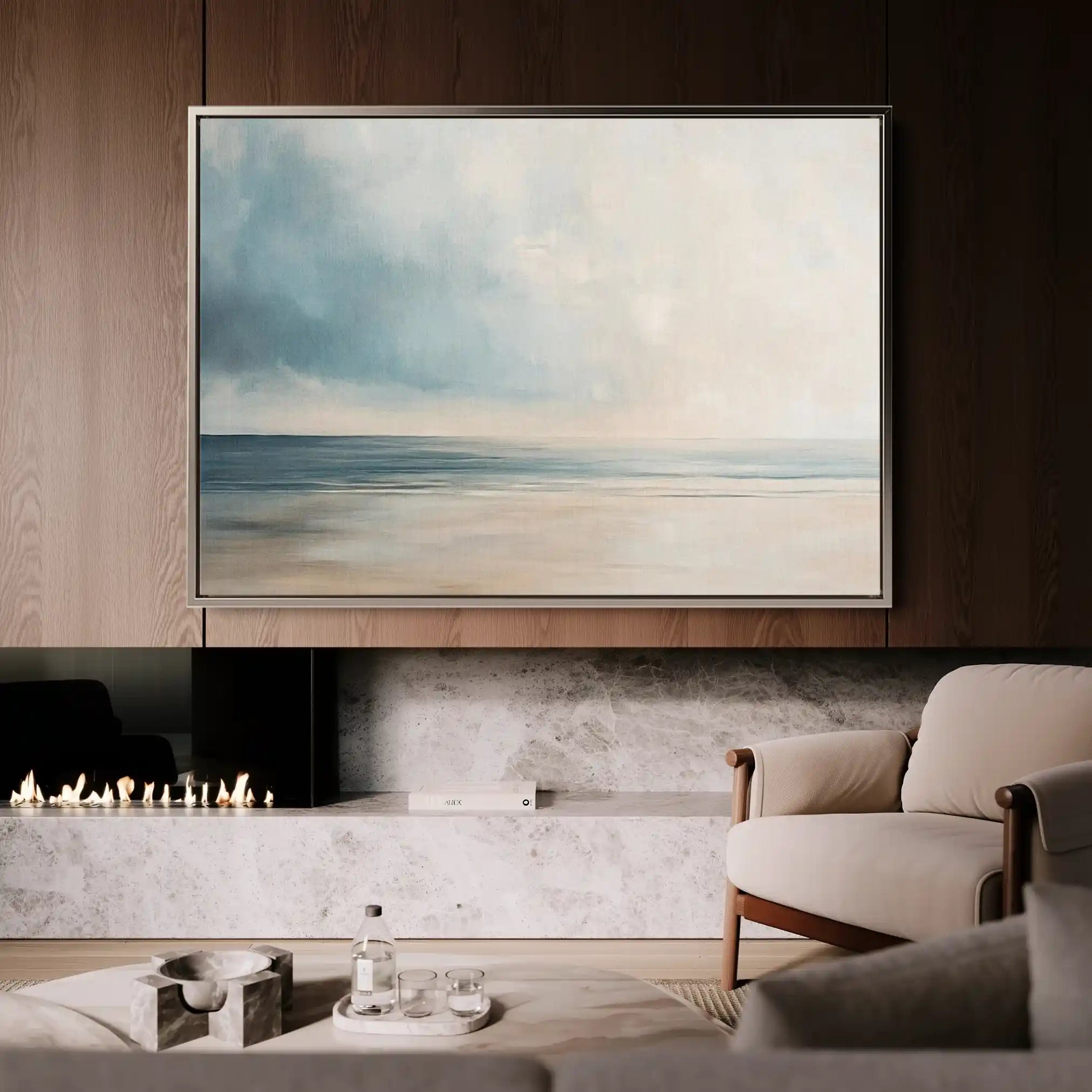 Abstract 1817 Canvas Art 60 x 40 cm / Stretched on hidden frame