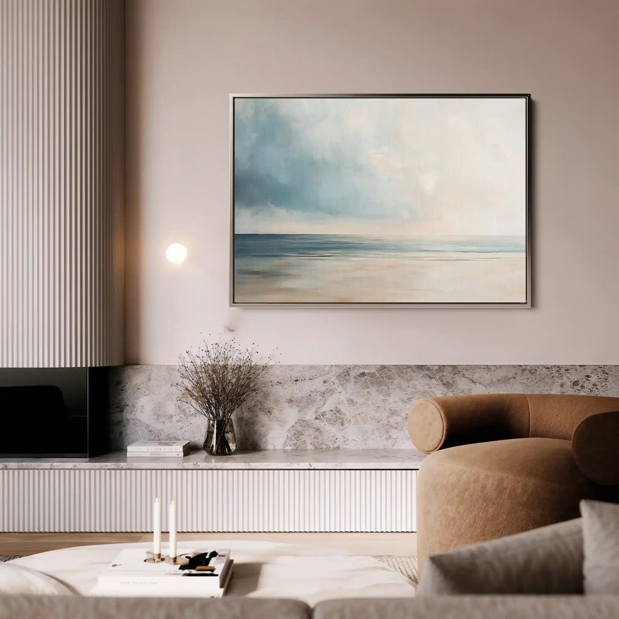 Abstract 1817 Canvas Art 60 x 40 cm / Stretched on hidden frame