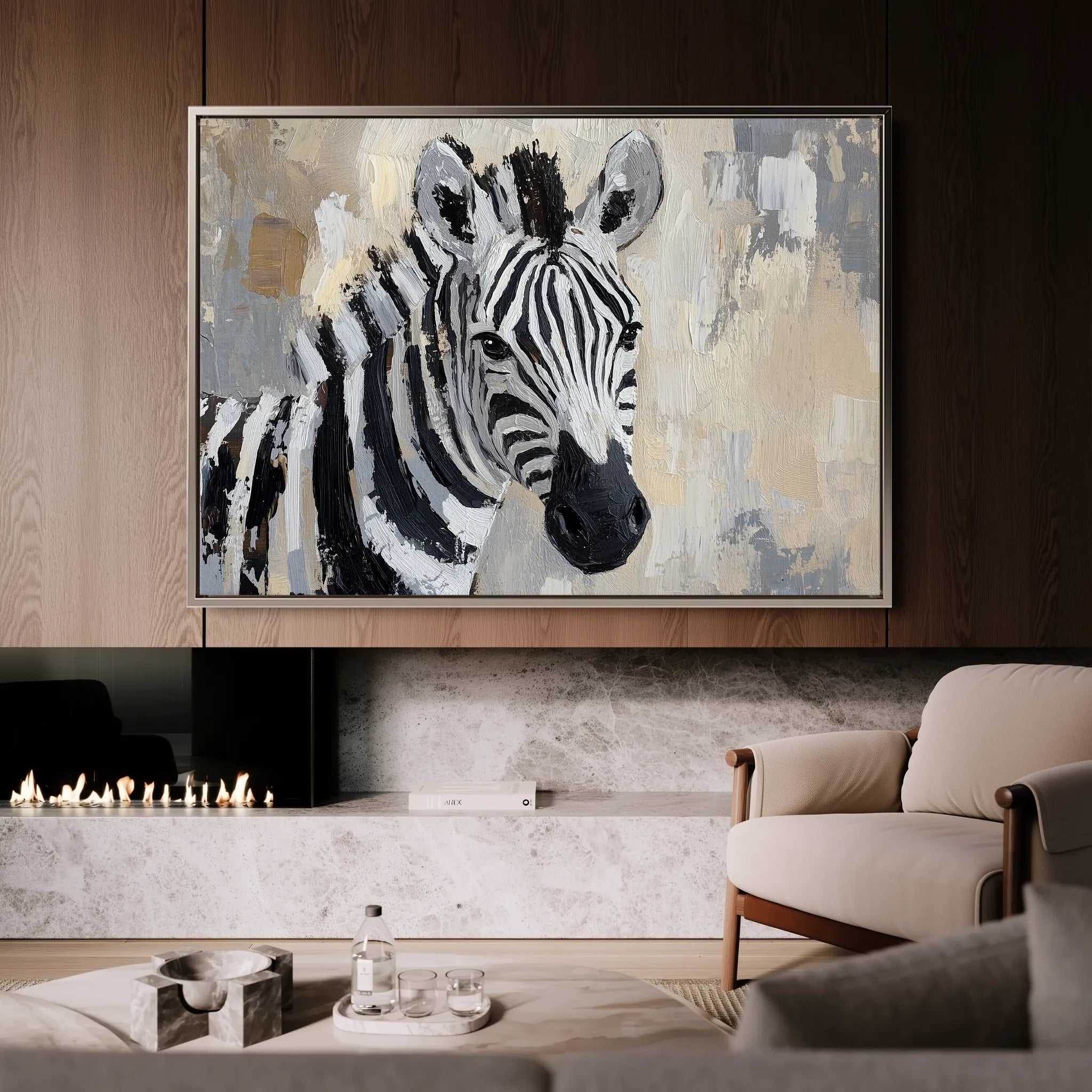 Animals Canvas Wall Art WAD182-AN 90 x 60 cm / Stretched on hidden frame