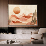 Boho 182 Canvas Art 90 x 60 cm / Stretched on hidden frame