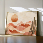 Boho 182 Canvas Art 90 x 60 cm / Stretched on hidden frame