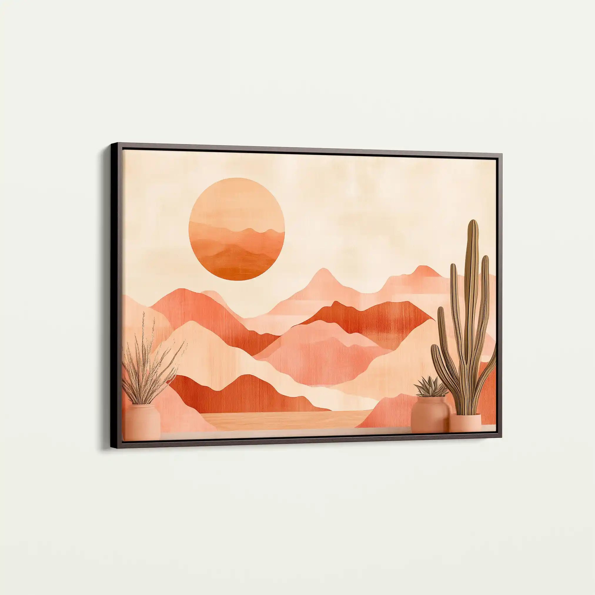 Boho 182 Canvas Art 90 x 60 cm / Stretched on hidden frame