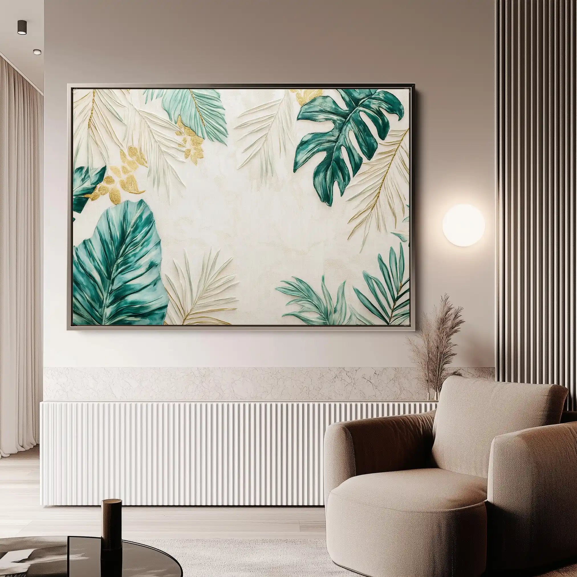 Landscape 182 Canvas Art 90 x 60 cm / Stretched on hidden frame