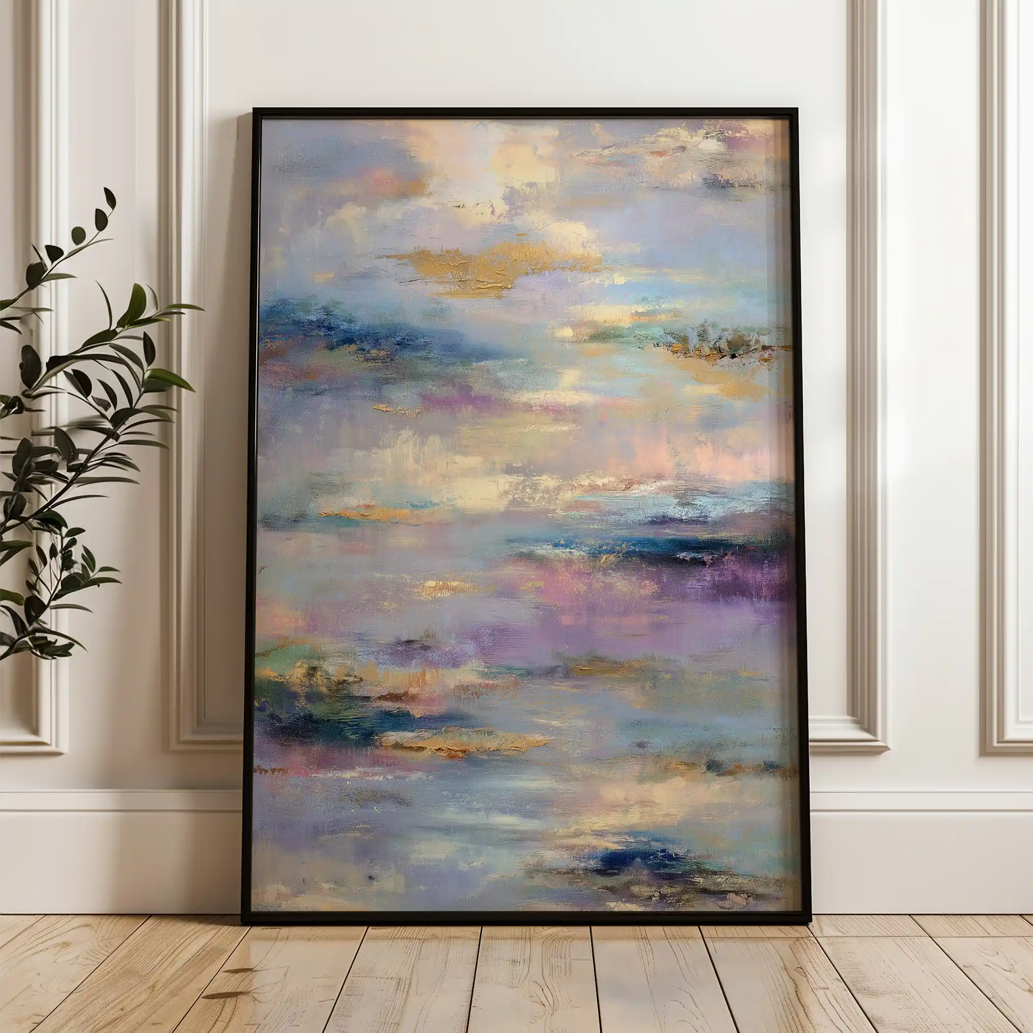 Abstract 1820 Canvas Art 60 x 40 cm / Stretched on hidden frame