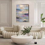 Abstract 1820 Canvas Art 60 x 40 cm / Stretched on hidden frame