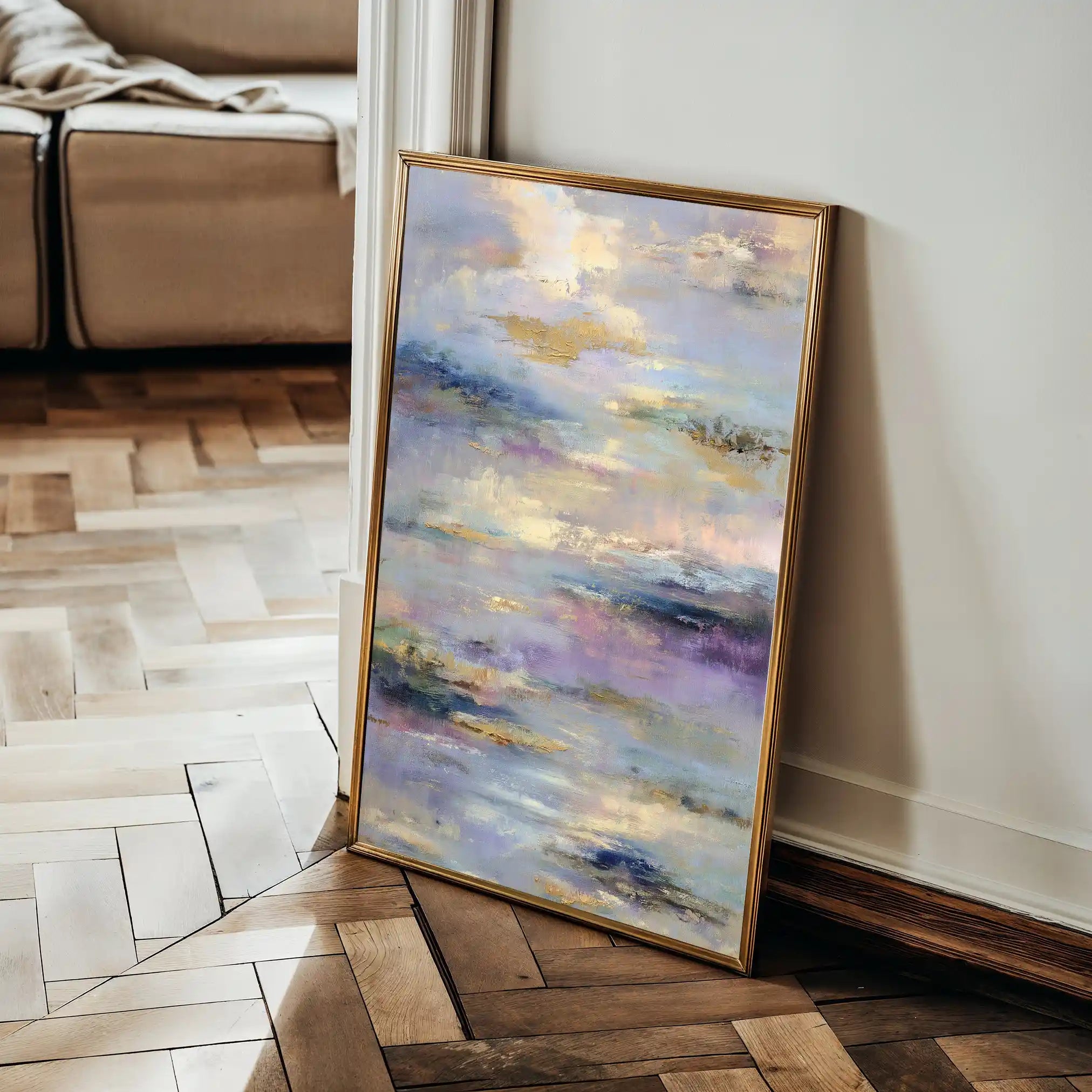 Abstract 1820 Canvas Art 60 x 40 cm / Stretched on hidden frame