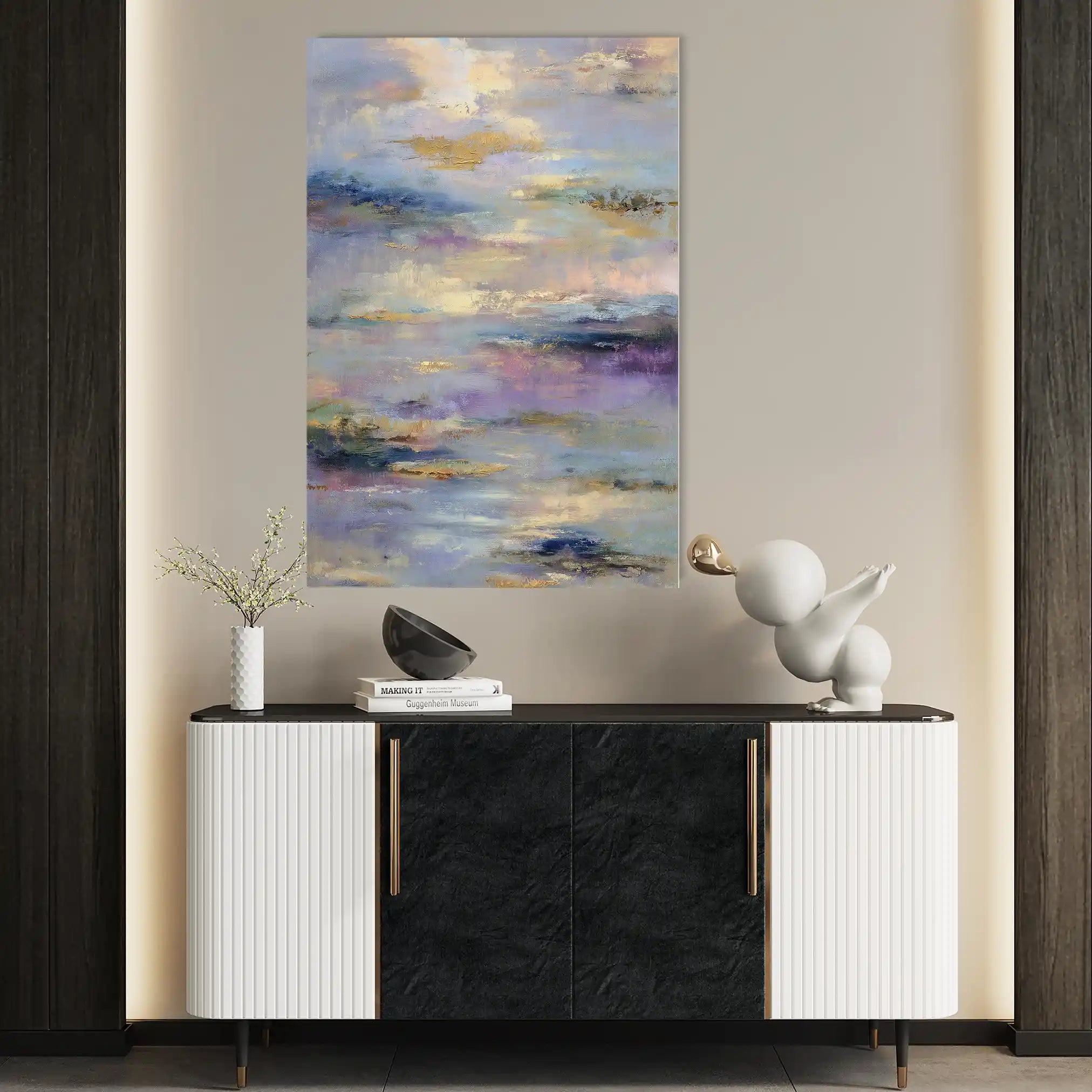 Abstract 1820 Canvas Art 60 x 40 cm / Stretched on hidden frame