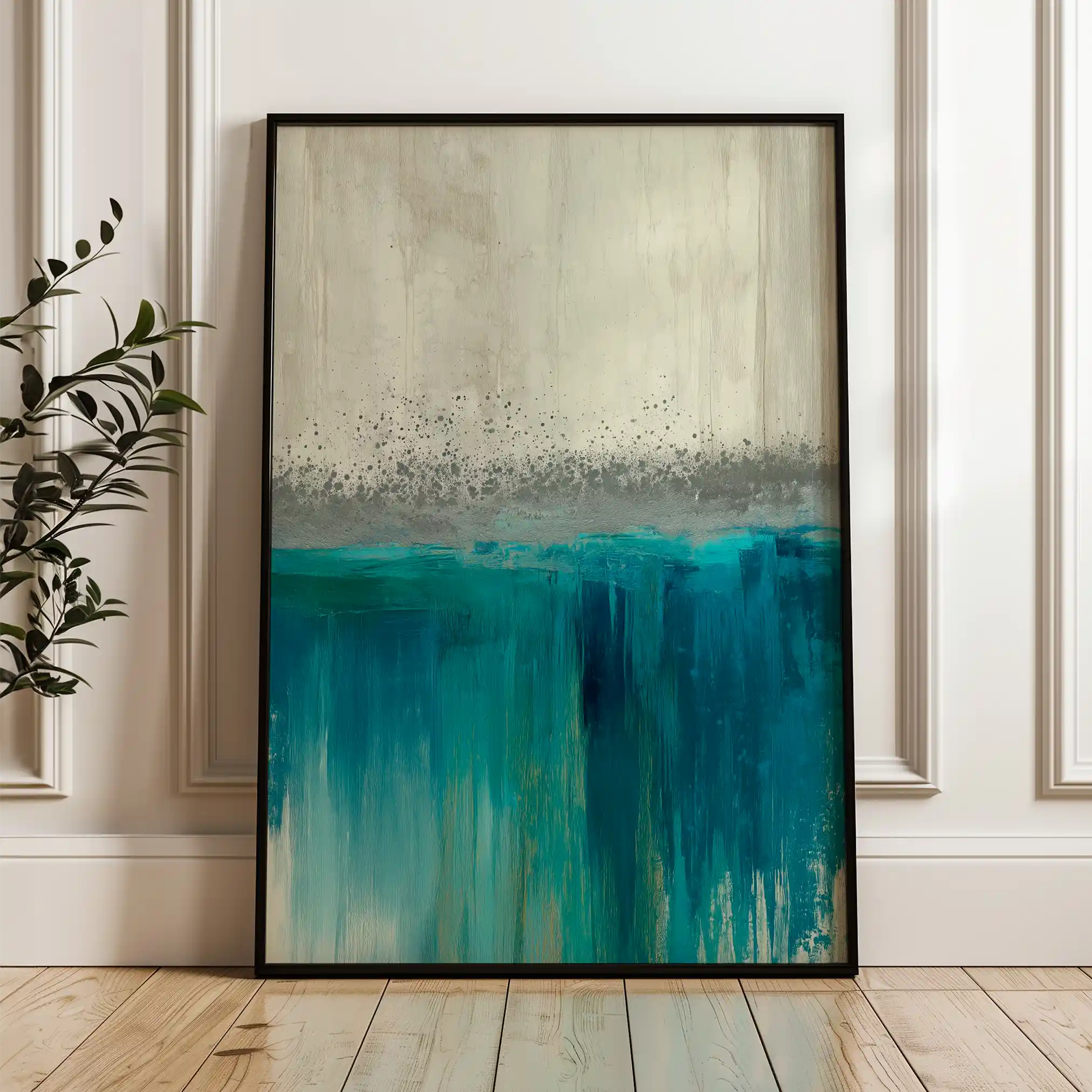 Abstract 1821 Canvas Art 60 x 40 cm / Stretched on hidden frame