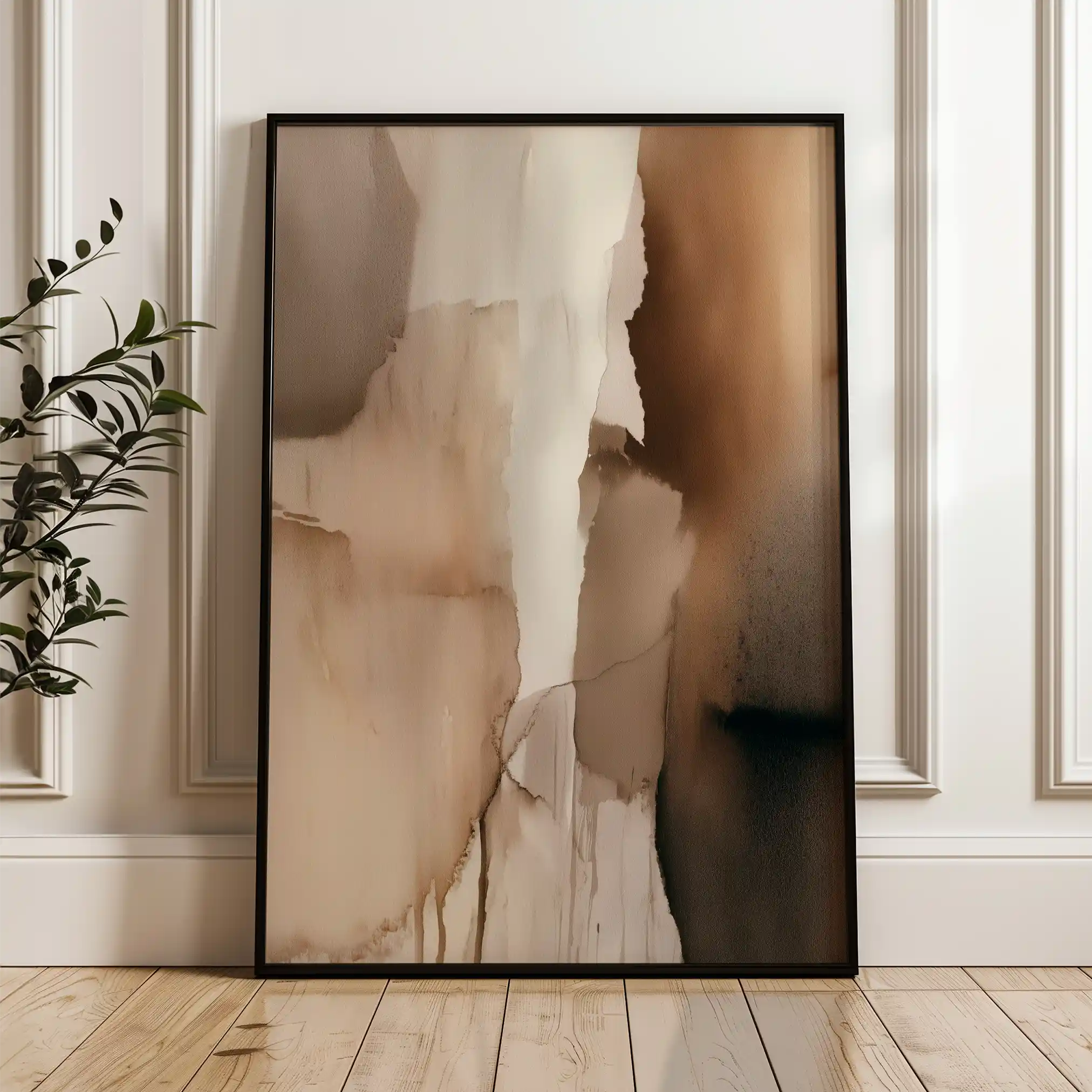 Abstract 1825 Canvas Art 60 x 40 cm / Stretched on hidden frame