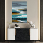 Abstract 1826 Canvas Art 60 x 40 cm / Stretched on hidden frame