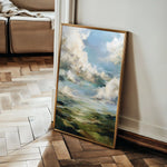 Abstract 1827 Canvas Art 60 x 40 cm / Stretched on hidden frame