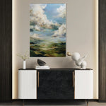 Abstract 1827 Canvas Art 60 x 40 cm / Stretched on hidden frame