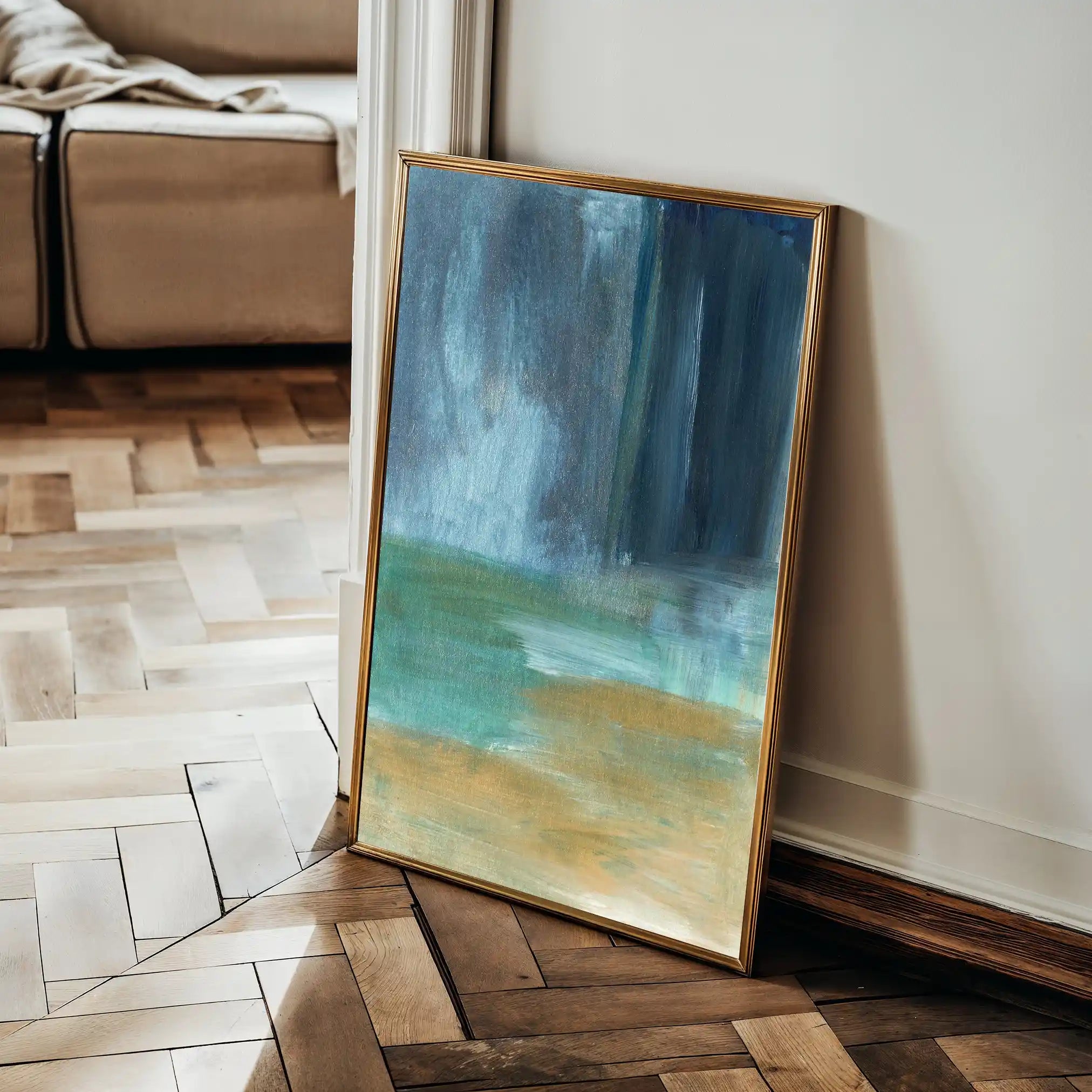 Abstract 183 Canvas Art 60 x 40 cm / Stretched on hidden frame