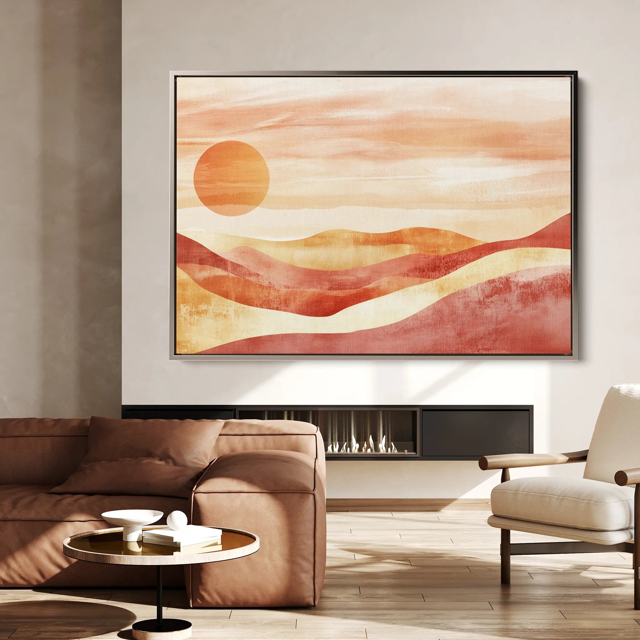 Boho Canvas Wall Art WAD183-BH 90 x 60 cm / Stretched on hidden frame