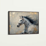 Horses 183 Canvas Art 90 x 60 cm / Stretched on hidden frame
