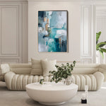 Abstract 1830 Canvas Art 60 x 40 cm / Stretched on hidden frame