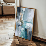 Abstract 1830 Canvas Art 60 x 40 cm / Stretched on hidden frame