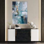 Abstract 1830 Canvas Art 60 x 40 cm / Stretched on hidden frame