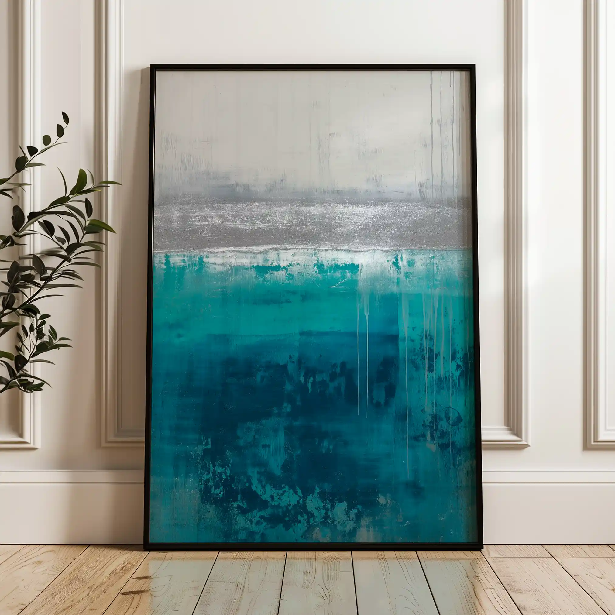 Abstract 1838 Canvas Art 60 x 40 cm / Stretched on hidden frame