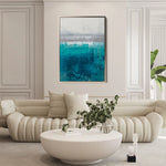 Abstract 1838 Canvas Art 60 x 40 cm / Stretched on hidden frame