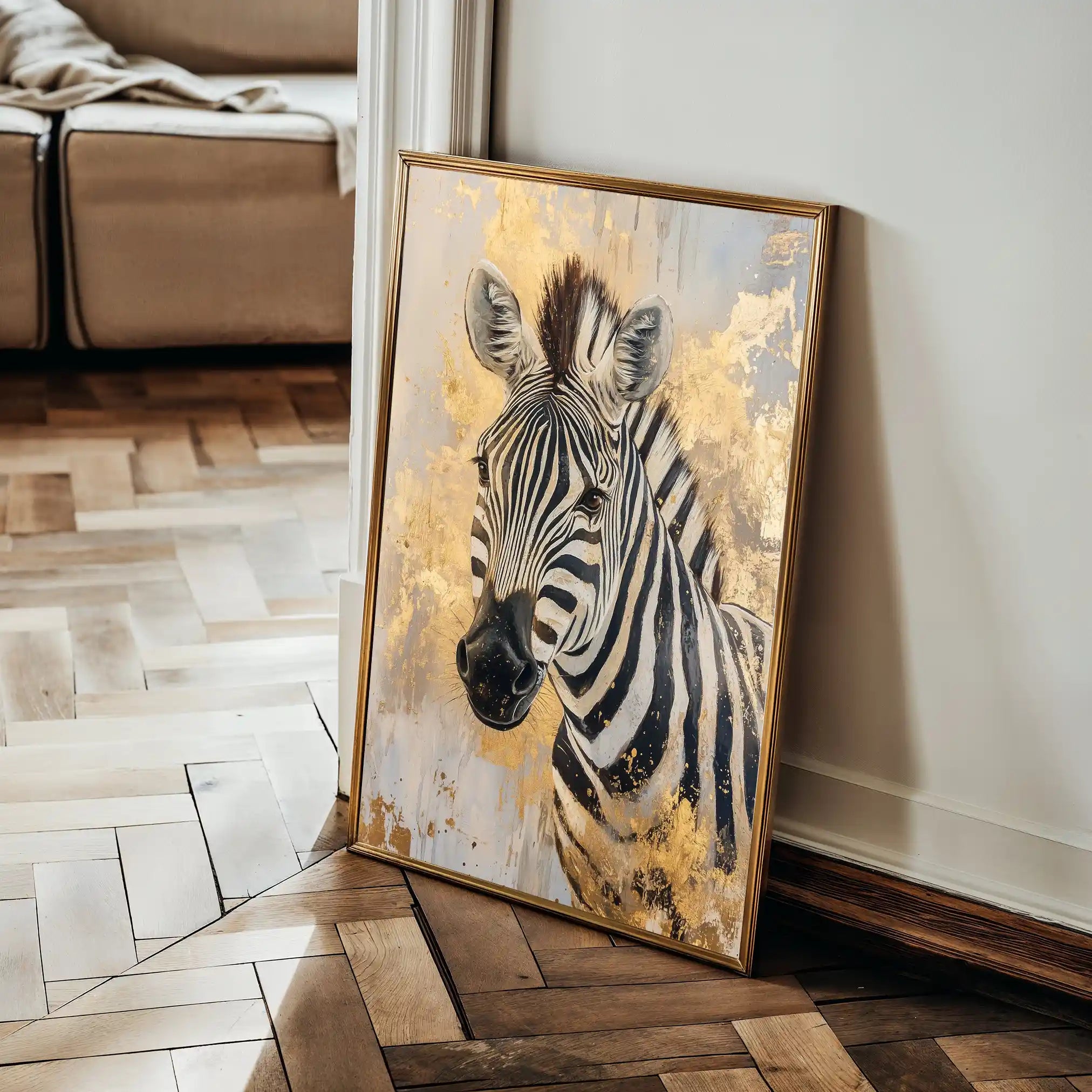 Animals 184 Canvas Art 90 x 60 cm / Stretched on hidden frame