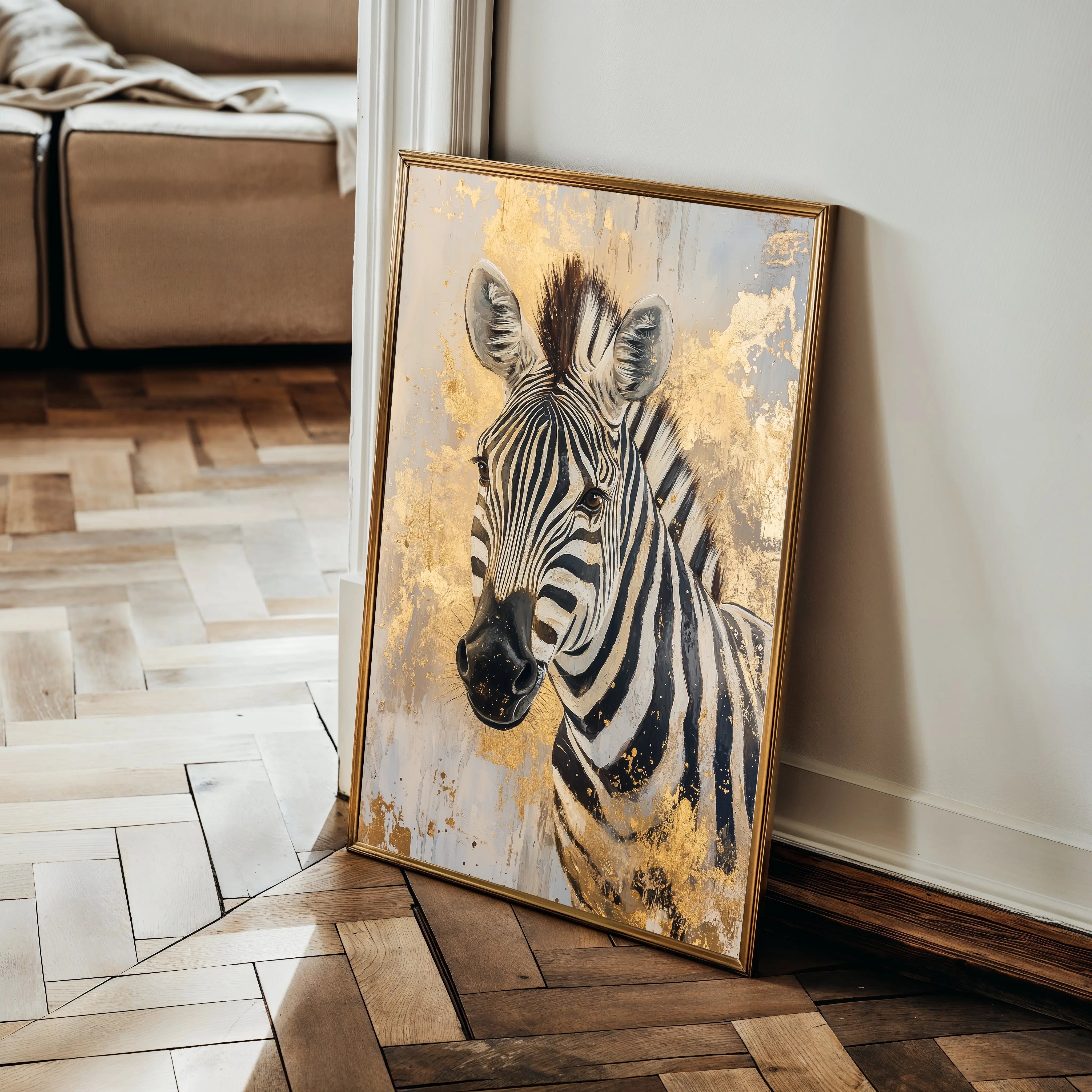 Animals Canvas Wall Art WAD184-AN 90 x 60 cm / Stretched on hidden frame