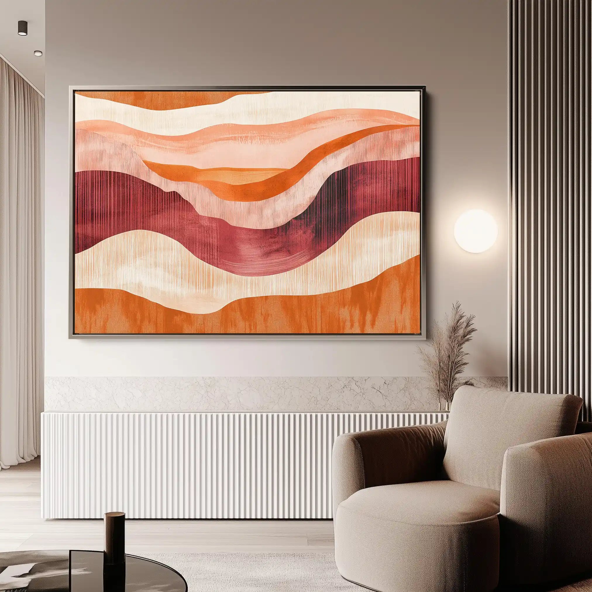 Boho 184 Canvas Art 90 x 60 cm / Stretched on hidden frame