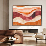 Boho 184 Canvas Art 90 x 60 cm / Stretched on hidden frame